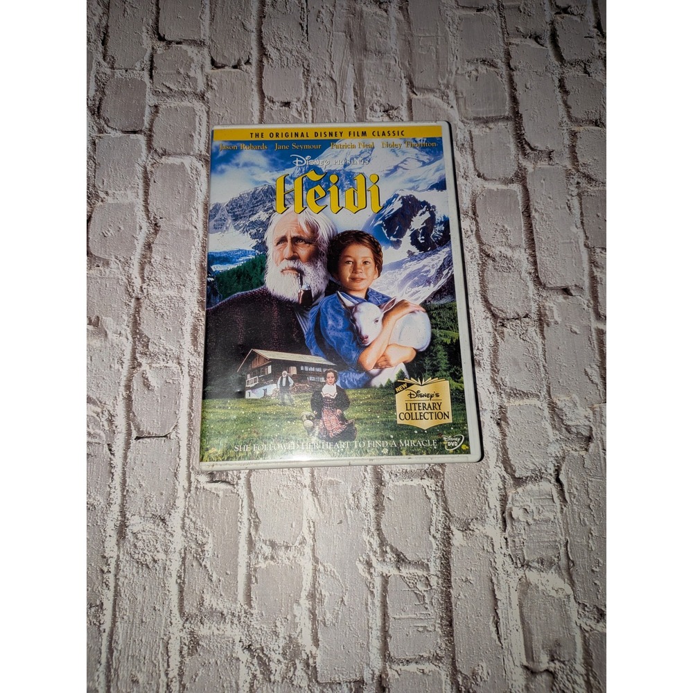 Disney Presents Heidi DVD Literary Collection Jason Robards Jane Seymour 39807